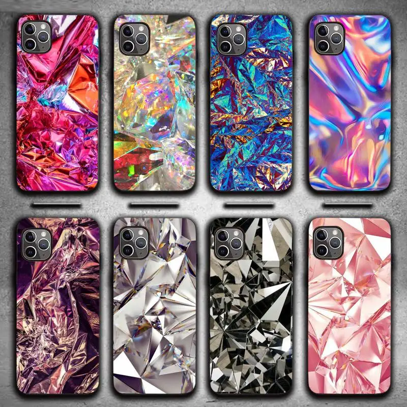 

Crystal Diamond Phone Case for iPhone 7 8 11 12 Pro X XS XR Samsung A S 10 20 30 51 Plus pro Max funda