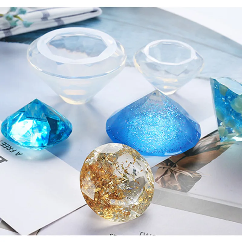 Aouke Кристалл эпоксидная смола бриллиант силиконовая форма сделай сам Ювелирная