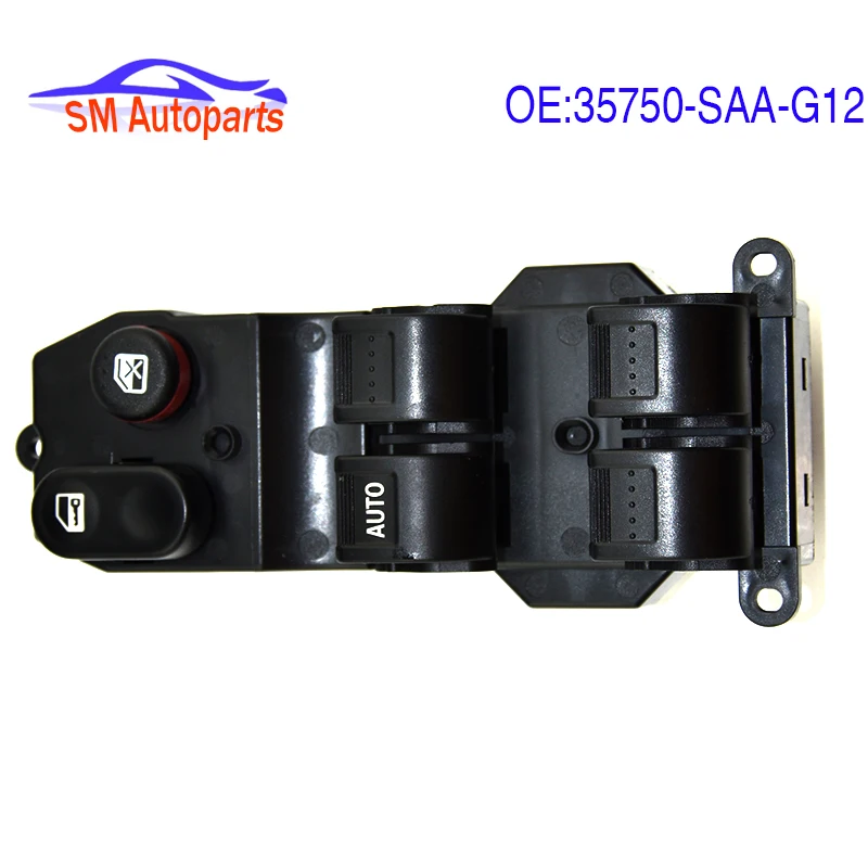 

35750-SAA-G12 Master Electric Power Window Switch For Honda 2003-2008 35750SAAG12 35756-SAA-406 35750-SEL-P11
