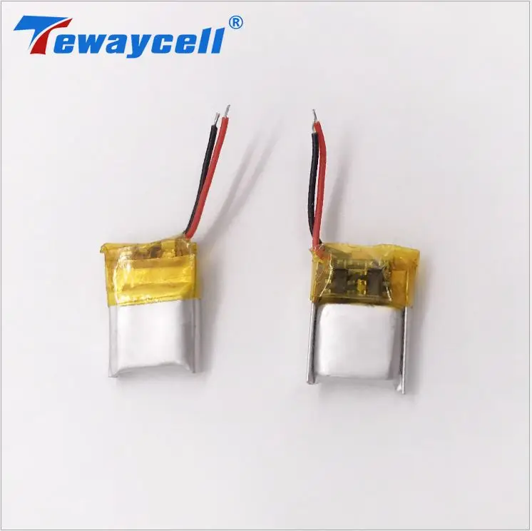 

Tewaycell Rechargeable 5 Pcs /lot Lipo Battery 3.7v 60mAh 401515 Bluetooth Headset Earphone Batteries with PCB and Wires