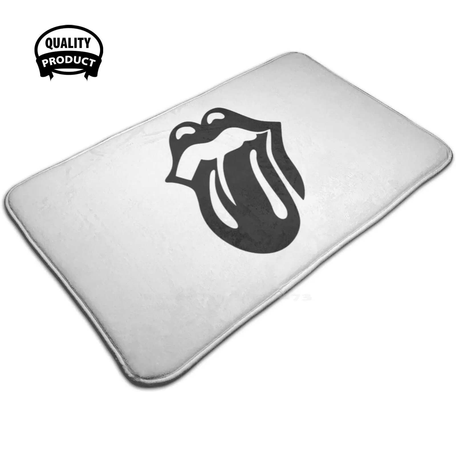 3D товары для дома коврик с черным камнем ног перекрестными роликами светящийся в