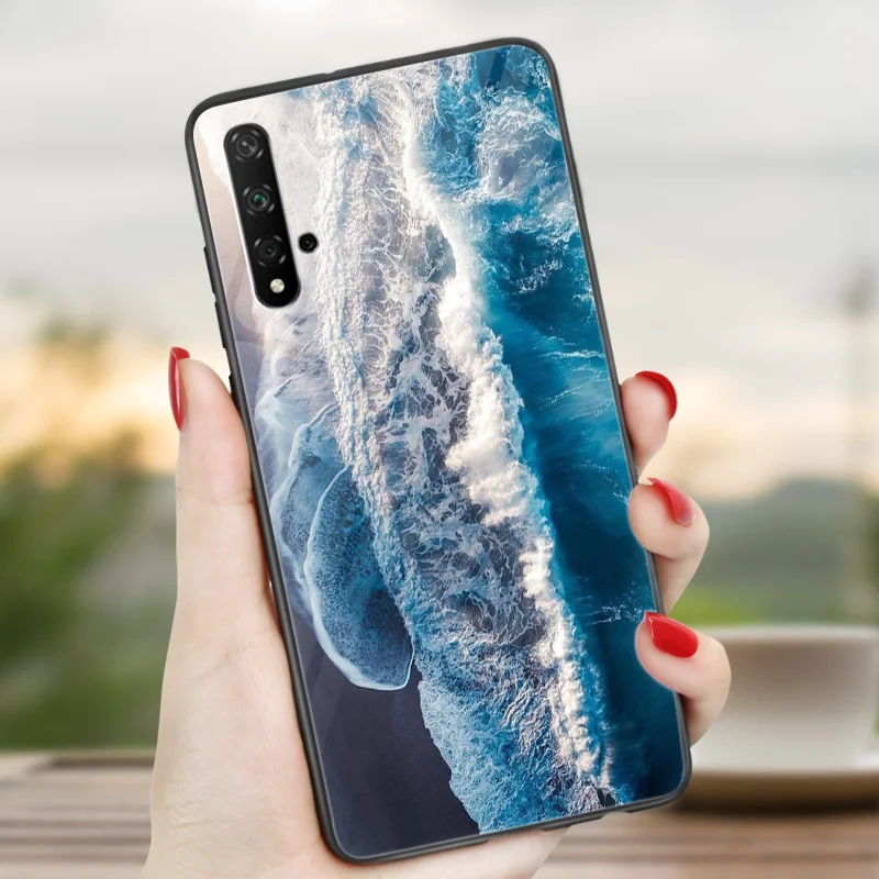 Тонкий чехол Honor V20 для Huawei View 20 20S Pro Lite 20i на 9X Premium 10i 10 9 8C 8X 8A 8S Жесткий Чехол из
