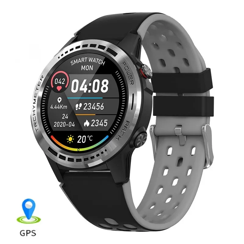 Смарт часы M7S мужские SIM карта Bluetooth звонки GPS спортивный трекер компас барометр