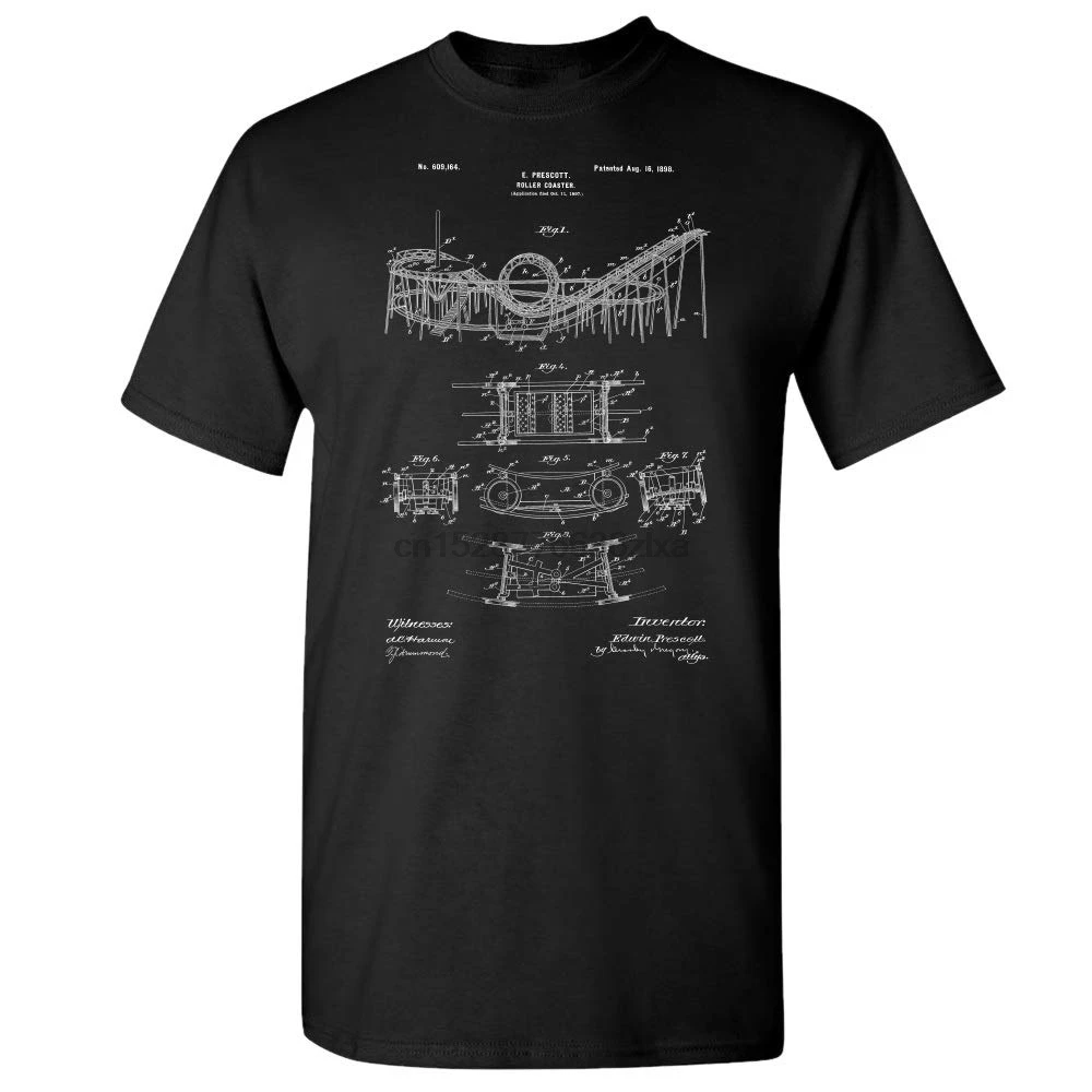 Американские Горки футболка тематический парк развлечений карнавал езда Кони