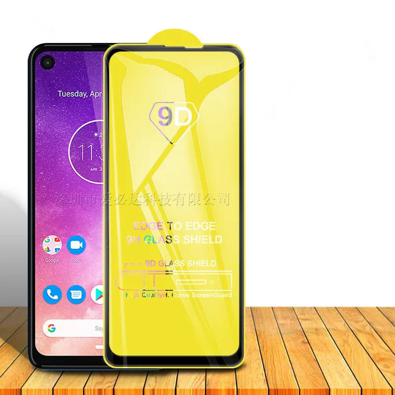 

Новинка 9D сотовый телефон полное покрытие закаленное стекло для Motorola MOTO ONE vision/ONE power/P30 NOTE Защитное стекло для экрана