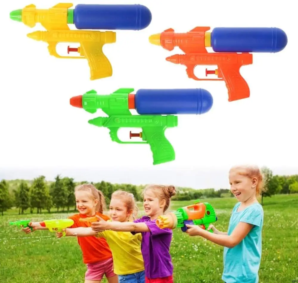 Водяная игрушка пластиковый пистолет Пляжная игра водяной распылитель детский