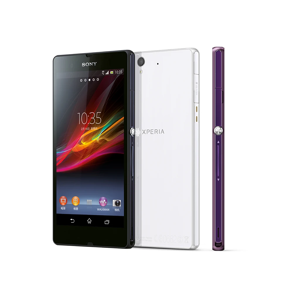 

Sony Xperia Z L36h C6603 Smartphone Quad-Core 5.0 Inch Mobile Smartphone 2G RAM 16G ROM Mobile Phones 13.1MP Camera Cell Phone