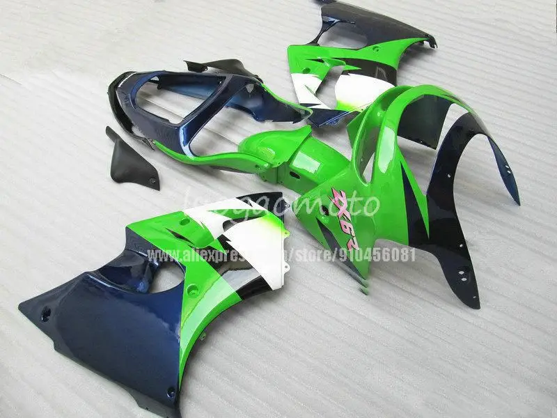 

Bodywork Kits for GREEN BLK KAWASAKI 636 Zx-6r 1998 - 1999 fairing Kits Ninja Zx-6r 0898 99 1998 Fairings for Kawasaki Zx6r 1999