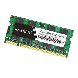 Rasalas 2GB Oперативная Nамять DDR2 667Mhz 800Mhz PC2 5300S 6400S SODIMM 1, 8V Notebook RAM 200Pin Laptop Memory Sodimm