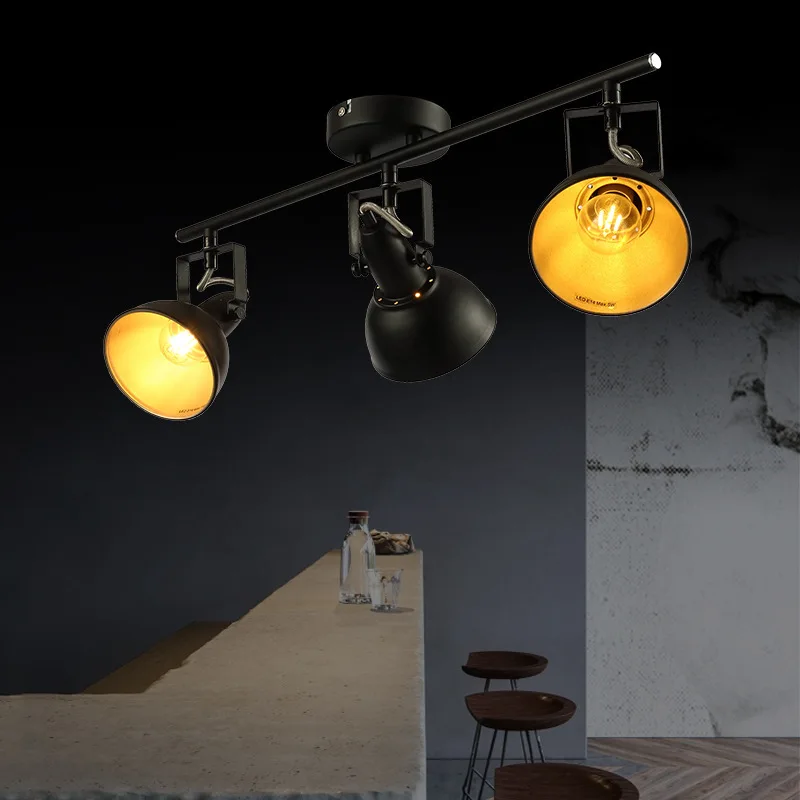 Современный минималистичный светильник для магазина одежды потолочный Точечный