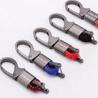 car key chain for chevrolet cruze with logo keyring metal car emblem new car styling leather car key ring keychain accessories