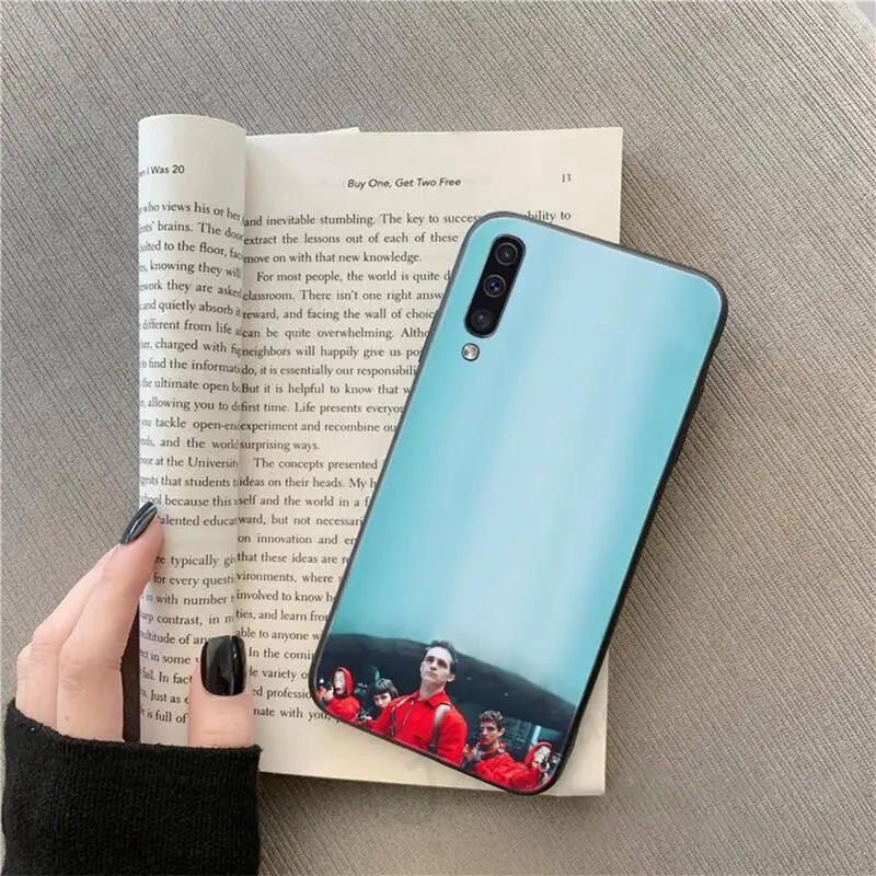 

La casa de papel high quality Phone Case For Samsung galaxy S 9 10 20 A 10 21 30 31 40 50 51 71 s note 20 j 4 2018 plus
