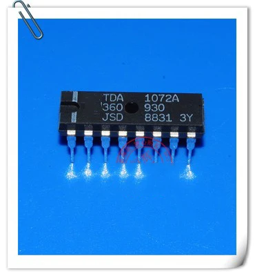 5 шт. TDA1072A TDA1072 DIP|Интегральные схемы| |