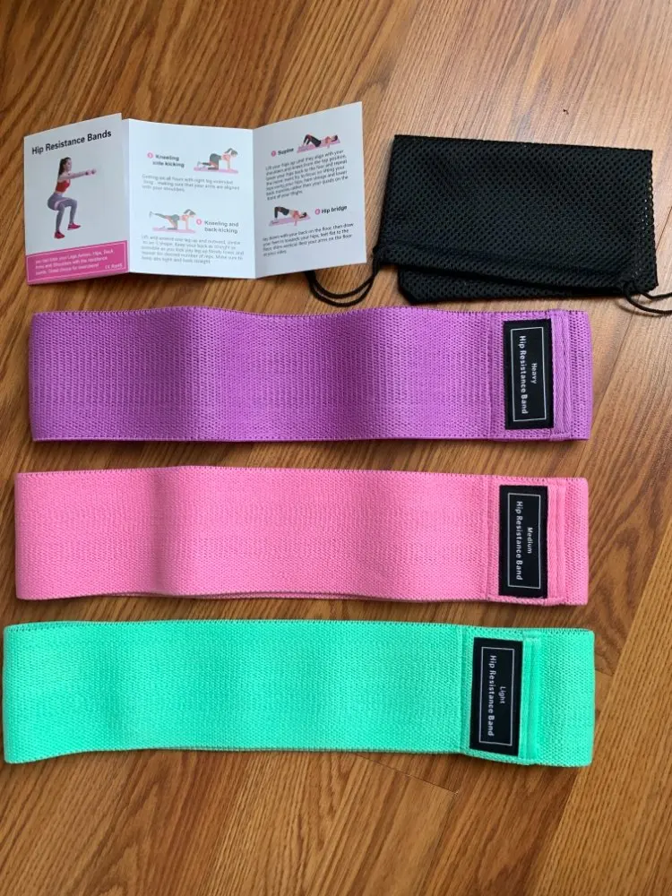 3 шт., резинки для фитнеса, эспандер, резинки для фитнеса, эластичная лента для фитнеса, мини-лента для тренировок