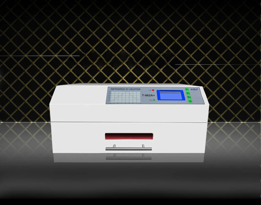 Новое поступление PUHUI T-962A + инфракрасный IC НАГРЕВАТЕЛЬ T962A духовка для заправки BGA