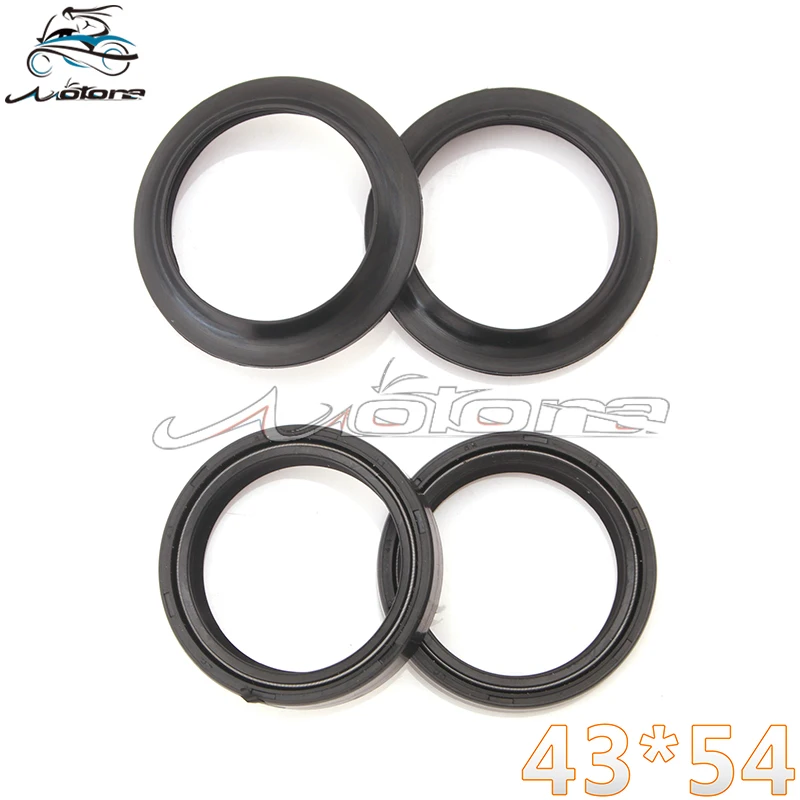 

43*54*11 Motorcycle Front Fork Damper oil seal Dust cover For CR125 DR 250 DR250 DL1000 MX6 T4 FAST