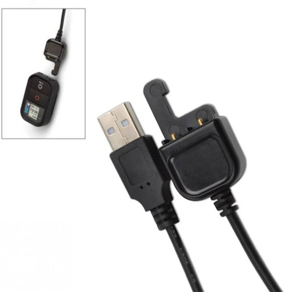 50 см usb зарядный кабель для GoPro Hero 7 6 5 wifi Пульт дистанционного управления Go Pro Wi Fi