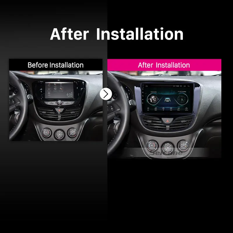 Seicane 9 дюймов GPS Navi Android 1 автомобильный мультимедийный плеер для 2017 Opel Karl/Vinfast Радио