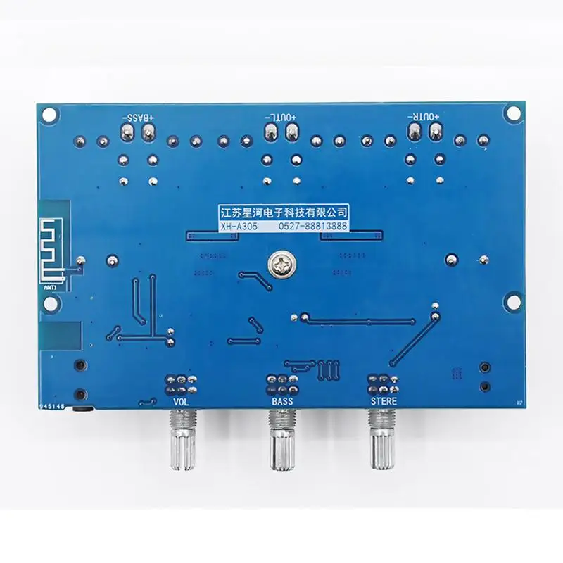 Цифровой усилитель мощности Bluetooth 5 0 TPA3116D2 плата 2 1 канала 2*50 Вт + 100 стерео аудио