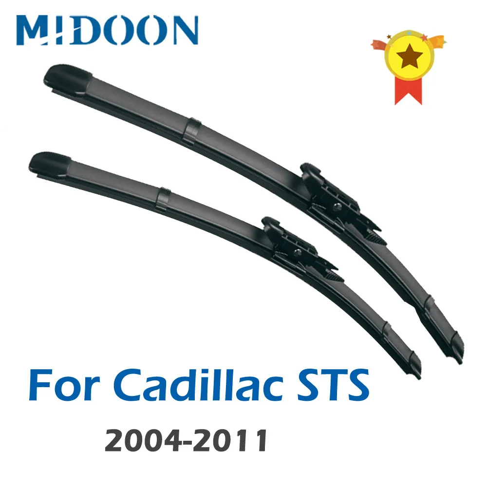 MIDOON стеклоочистителей для Cadillac STS Fit Pinch Tab оружия 2004 2005 2006 2007 2008 2009 2010 2011