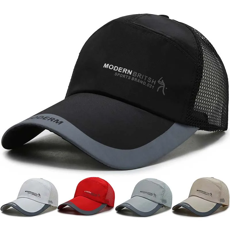 

Новинка 2020, бейсболка из ткани Оксфорд, летняя уличная шапка, Спортивная дышащая Кепка унисекс, повседневная Снэпбэк Кепка, сетчатая шляпа, ...