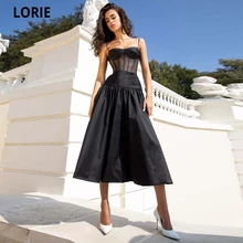 LORIE – robe De soirée courte en Satin, ligne a, robe De remise De diplôme, célébrité, 2021  (2)
