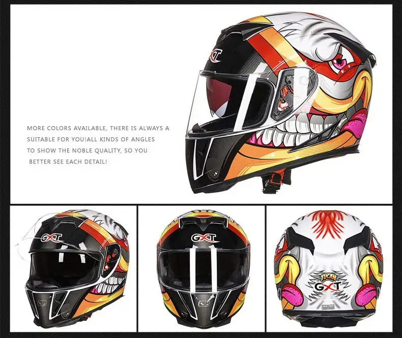 HiMISS мужской Улучшенный мотоциклетный электромобиль шлем на четыре сезона с