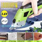 Портновские ножницы многофункциональный ручной 4В аккумуляторная Перезаряжаемые электрические ножницы ткань кожа сукно швейная режущего Ножи