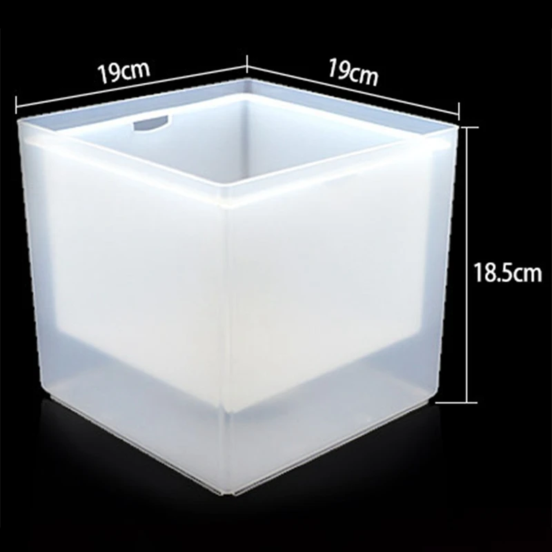 Light-Up LED Wine Bucket Battery Operated Multi Color Changing Lights 5L Cooler Square Drink for Party Bar | Дом и сад