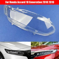 car headlamp lens for honda accord 10 generation 2018 2019 car headlight headlamp lens auto shell cover