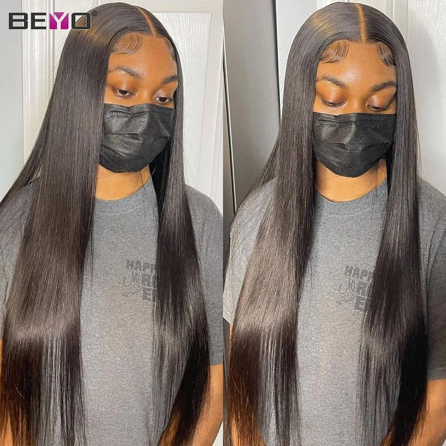 Прямые пряди волос необработанные индийские волосы из 100% натуральных черных Beyo