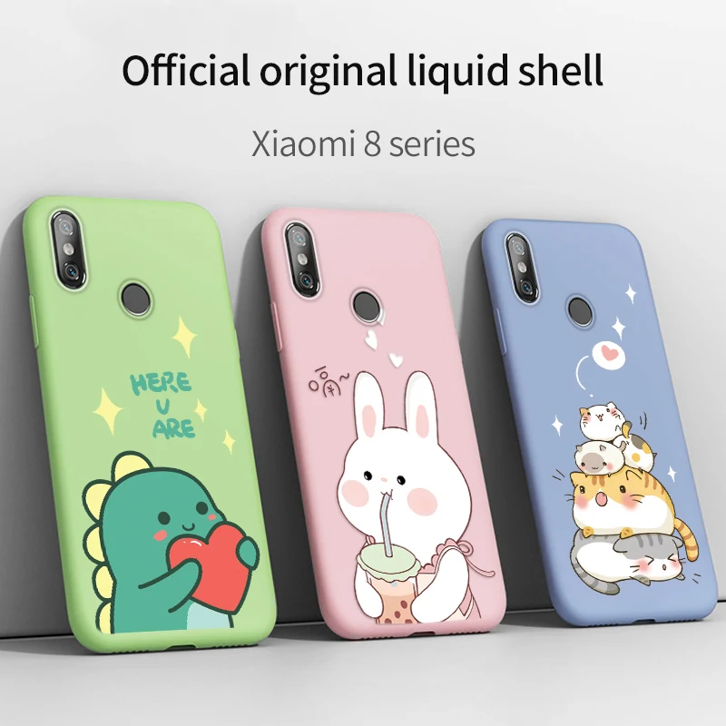 Милый мультяшный чехол ASINA для Xiaomi Redmi Note 7 8 Pro 9 мягкий силиконовый Mi SE Lite10 11