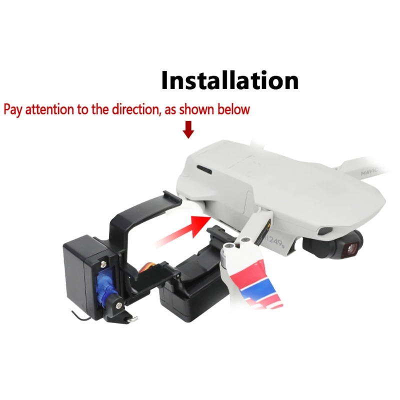 

Professional Wedding Proposal Delivery Device Dispenser Thrower Drone Air Dropping Transport Gift for D-JI Mavic MINI Accessorie