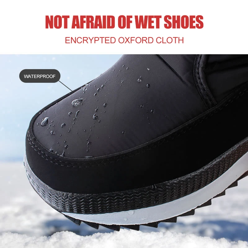 Women Boots Waterproof Winter Shoes Women Snow Boots Platform Keep Warm Mid-Calf Winter Boots With Thick Fur Heels Botas Mujer