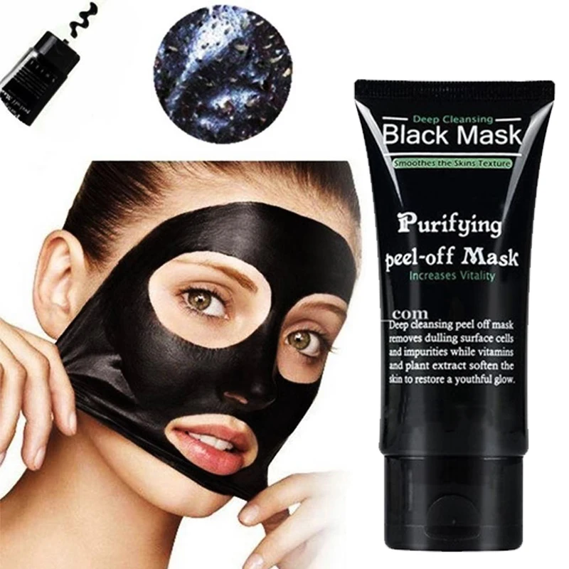 

Bamboo Charcoal New Suction Face Deep Cleansing Black Mud Mask Blackhead Remover Peel-Off Mask Easy to Pull Out Blackheads