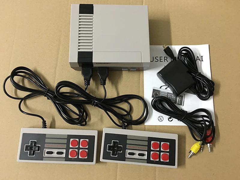 Прямая поставка консоль для ретро видеоигр NES Mini Classic Edition с 2 контроллерами 600