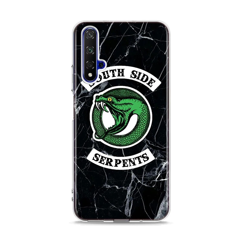 Style 01 Чехол из силикона и термополиуретана ривердейл "South Side serpents" для huawei Honor 10i 9X8X20 10 9 8 Lite 8A 7A 7C Pro Lite чехол для телефона - Цвет: Style 01