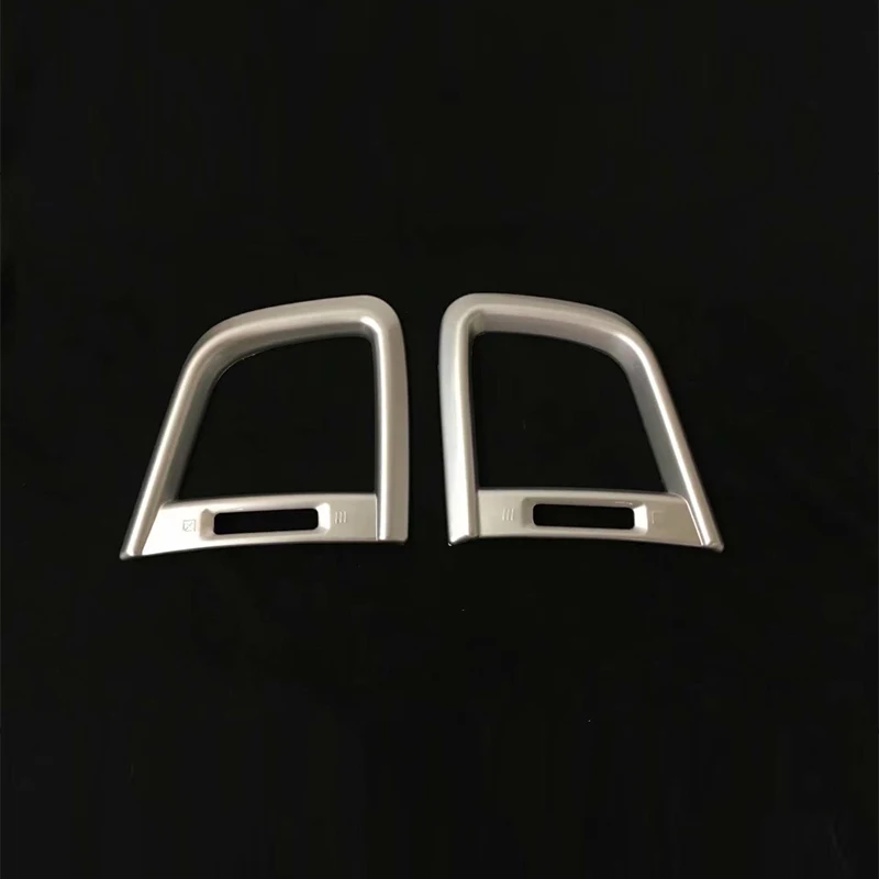 

ABS Matte For Honda CR-V CRV 2017 2018 accessories LHD Car left and right air outlet Cover Trim sticker Car styling 2pcs