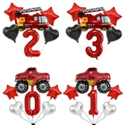 Пожарная машина Fireman Sam, пожарная машина, пожарная машина и монстр, фотосессия на день рождения, подарок для мальчика, Детские праздники