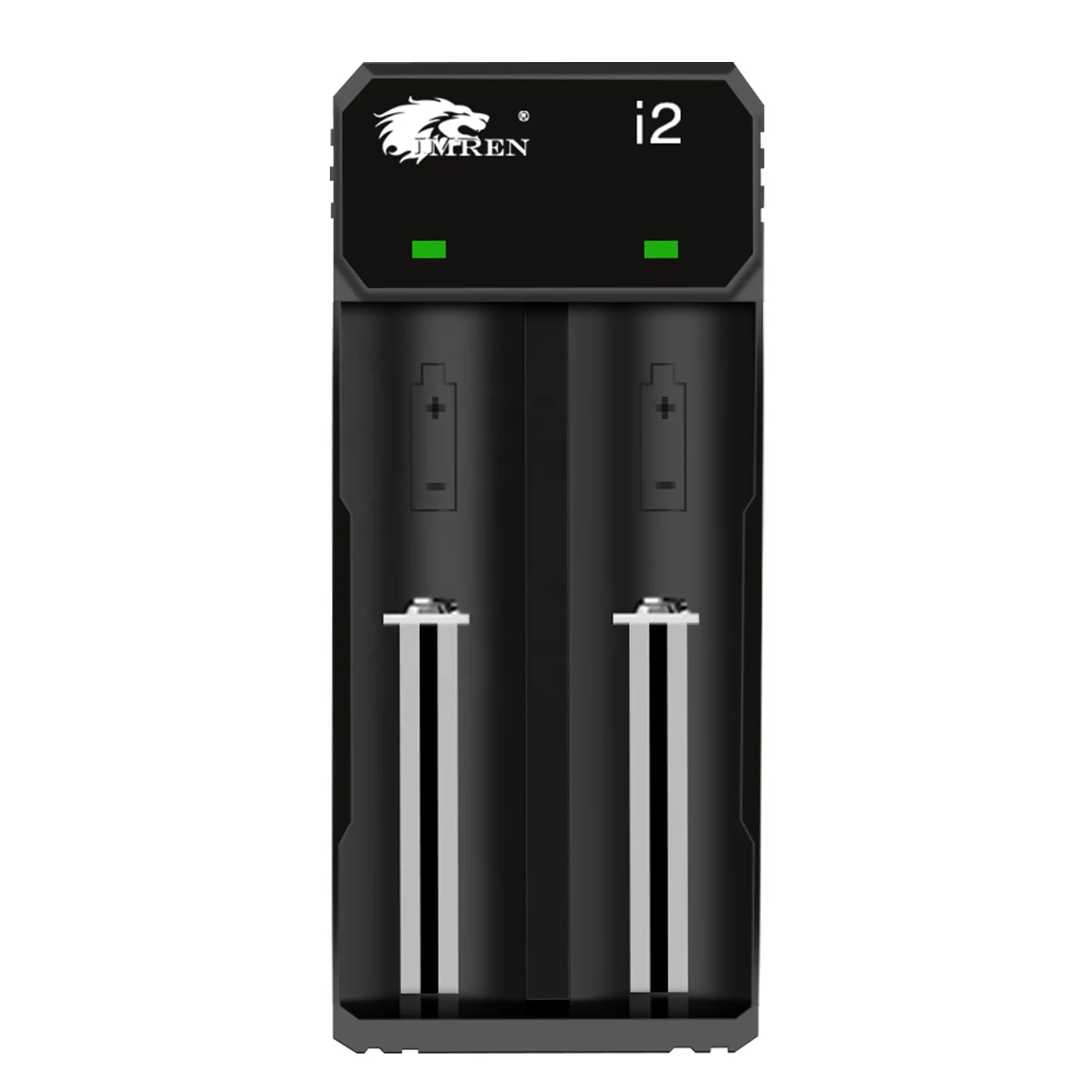 Перезаряжаемые аккумуляторы IMREN I2 с 2 слотами зарядное устройство USB для литиевых