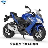 welly 118 hot new style szuzki 2017 gsx s1000f yamaha original authorized simulation alloy motorcycle model toy car collecting