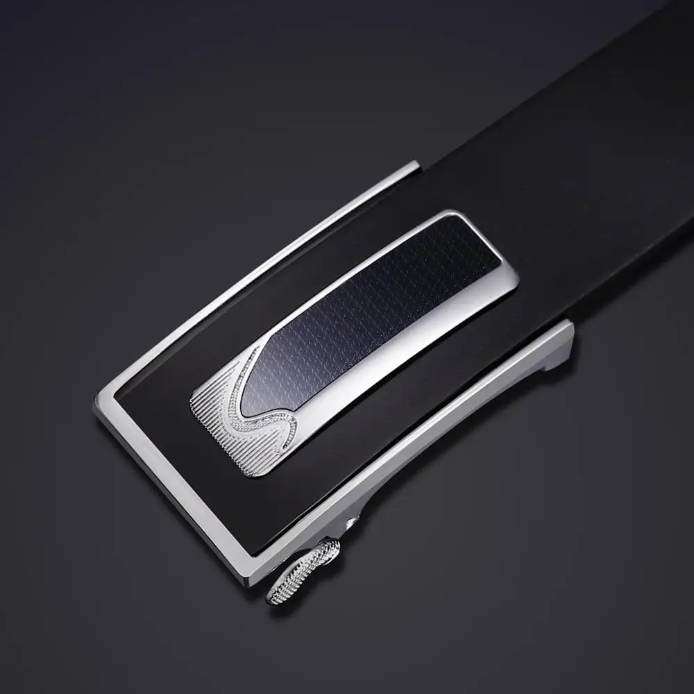 Мужской ремень из натуральной кожи с автоматической пряжкой|Мужские ремни| |