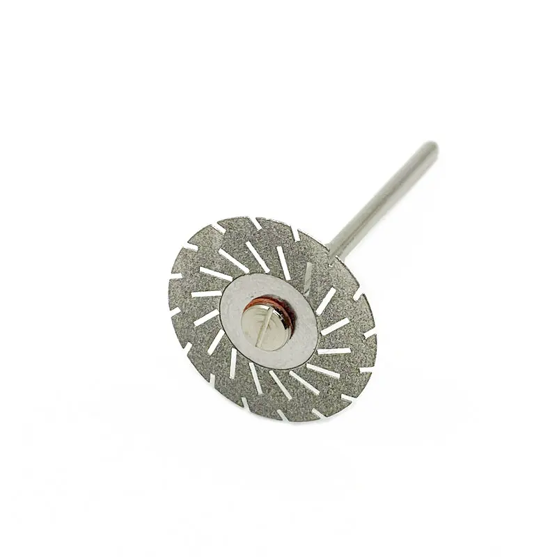 5 шт./компл. стоматологический Алмазный диск резак Двусторонняя Грит резки