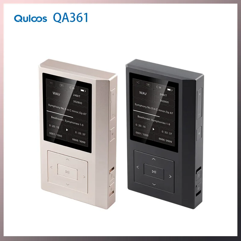 QLS QA361 HiFi AK4495SEQ 6OPA1622 мастер-лента без потерь Музыкальный плеер DSD жесткое решение MP3 портативный плеер