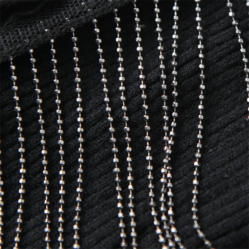 

High Quality Fashion Winter Runway Set Women 2020 New Turtleneck Knit Top and Midi Velour Skirt Suit Elegant Lady Party Outfits