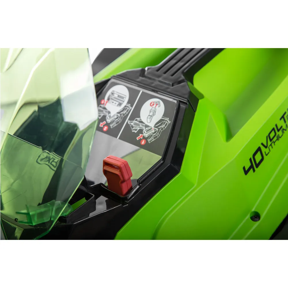 Газонокосилка аккумуляторная Greenworks G40LM35 40V 35 см без АКБ и ЗУ | Инструменты