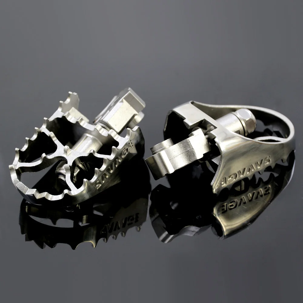 

Мотоциклетные подножки для YAMAHA MT-10 2016-2017, аксессуары для мотоциклов, широкие подножки для эндуро, Регулируемые подножки с углом наклона