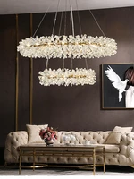 modern creativity light luxury crystal pendant lamp nordic simple led pendant lights for foyer living room dining room kitchen