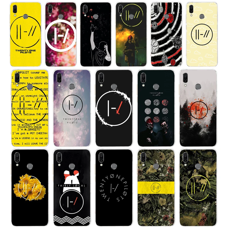 40AA HyrCase Twenty One Pilots 21 Мягкий ТПУ чехол для Huawei Honor 8 8S 8X Lite 9 | Мобильные телефоны и