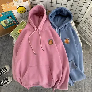 Мужские толстовки с принтом медведя Privathinker, корейские свитшоты с длинным рукавом и капюшоном, 6 цветов, пуловер для пар и женщин, осень 2020